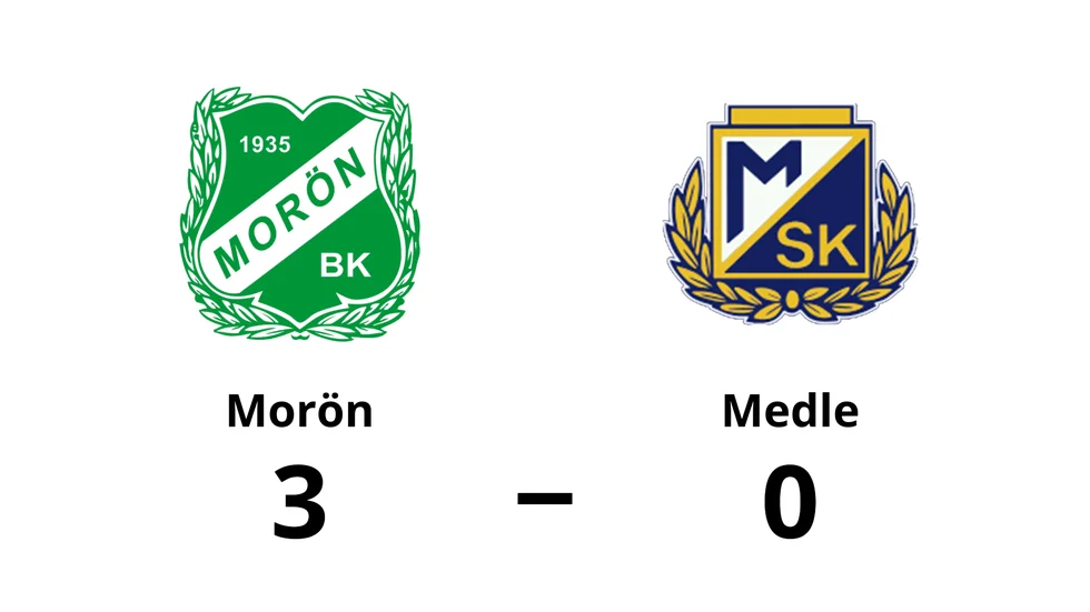 Morön BK vann mot Medle SK