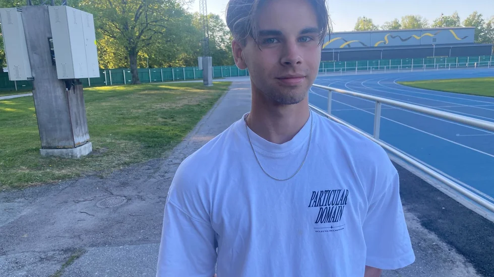 19-årige Liam Uddfalk Lund gjorde succé i debuten för ESK. 