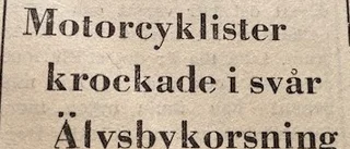 Ur PT:s arkiv: Två skadade i mc-olycka