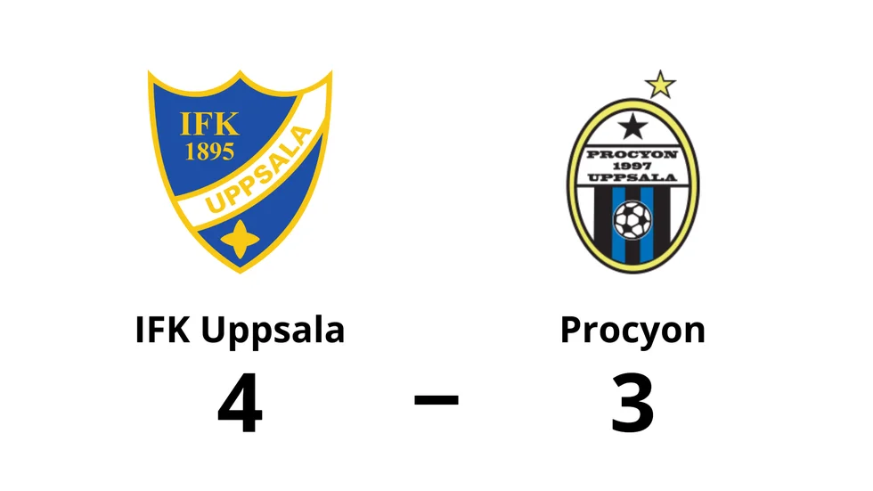 IFK Uppsala vann mot Procyon BK