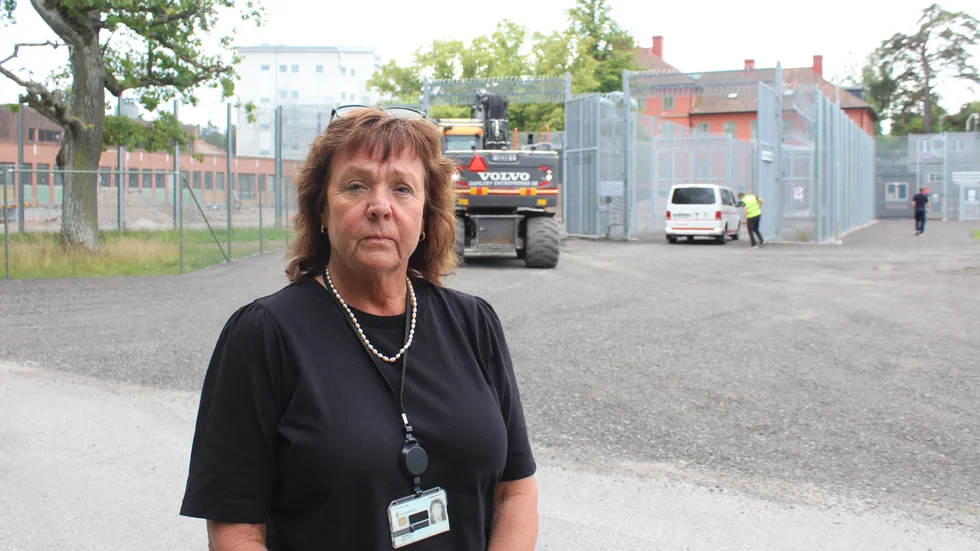 Kriminalvårdschefen Åsa Lindberg, vid Västerviksanstalten, ser ingen ökning av våld och hot.