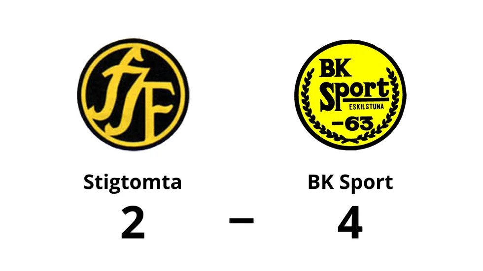 Stigtomta IF förlorade mot BK Sport