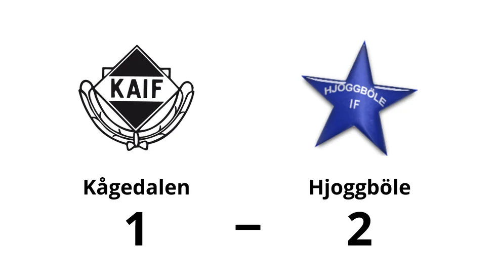 Kågedalens AIF förlorade mot Hjoggböle IF