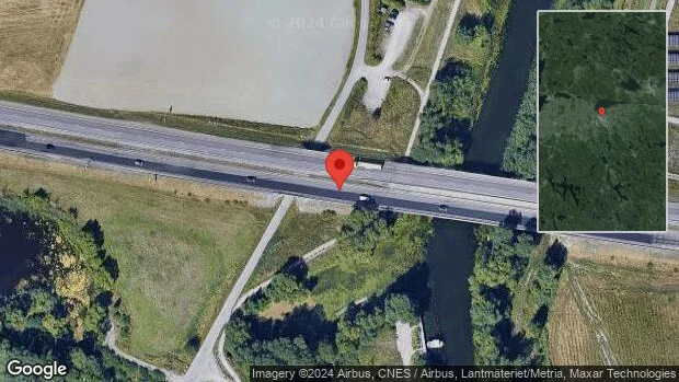 Personbil står still på E4