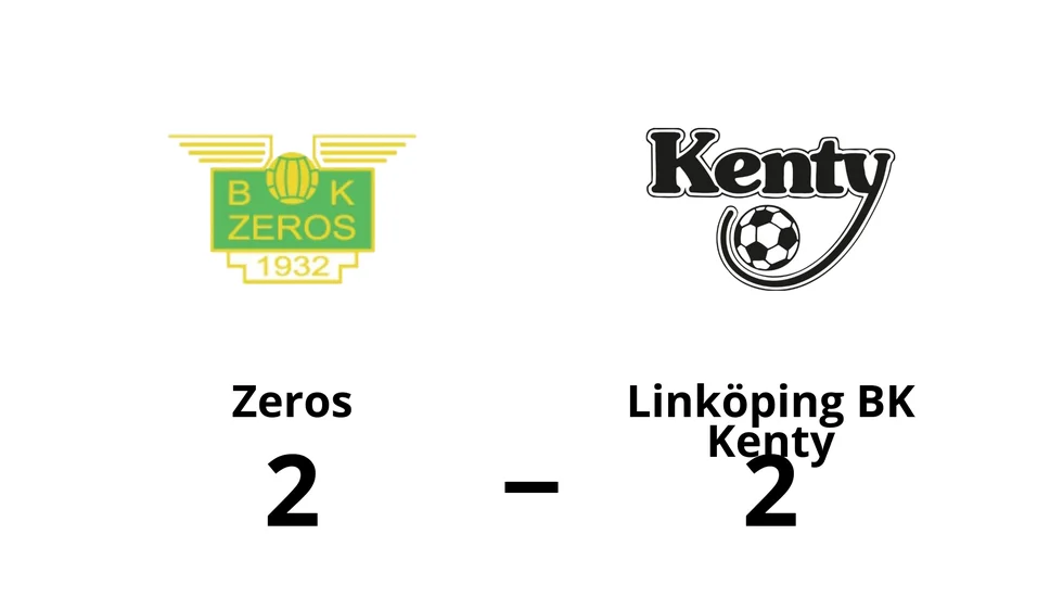 BK Zeros spelade lika mot BK Kenty
