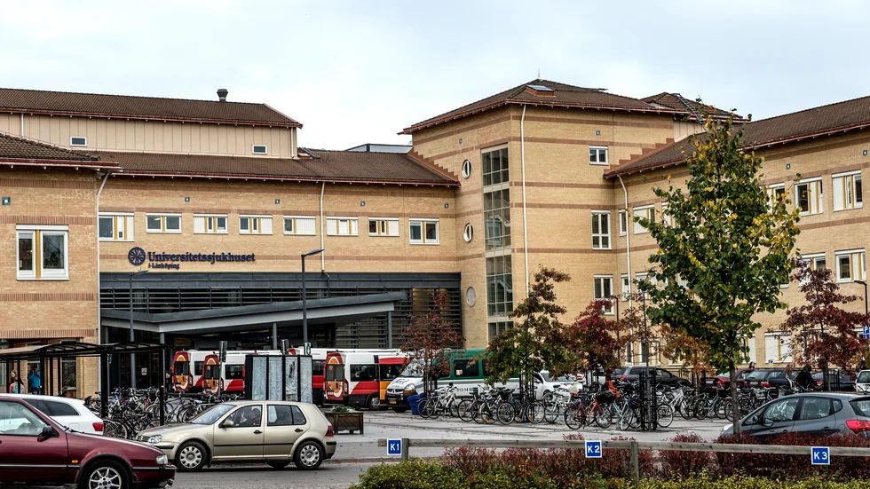 Universitetssjukhuset i Linköping. Arkivbild.