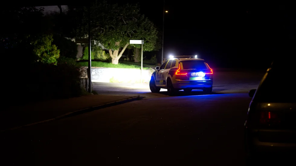 En man gripen efter rån i Brandkärr. 