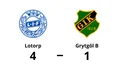 Seger med 4-1 för Lotorp mot Grytgöl B