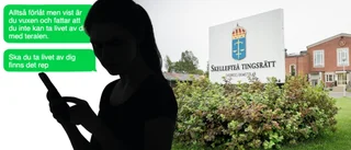 Skickade "tips" – döms för oaktsam uppmaning till självmord