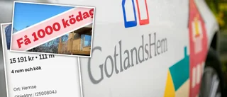 Nya lägenheterna står tomma – Gotlandshem lockar med bonus