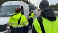 Miljörazzia på E18: "Irriterande, jag har annat att göra"