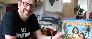 Patrik har 10 500 vinylskivor i familjens hus: "I alla rum"