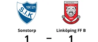 Mohamedamin Muse Mohamed räddade poäng när Linköping FF B kryssade