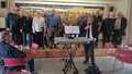 Manskören i hyllningssång till Luleå         