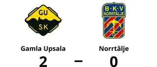 Oliver Mizzaro och William Pettersson matchvinnare när Gamla Upsala vann