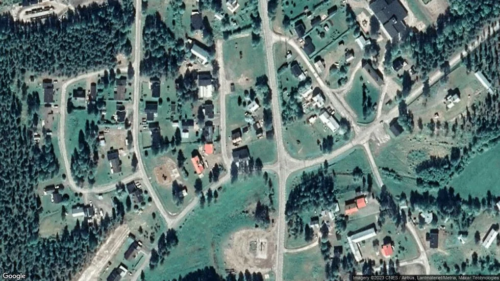 Området kring Klövervägen 4