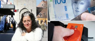 Fler gotlänningar vill ha kontanter – men butikerna säger nej