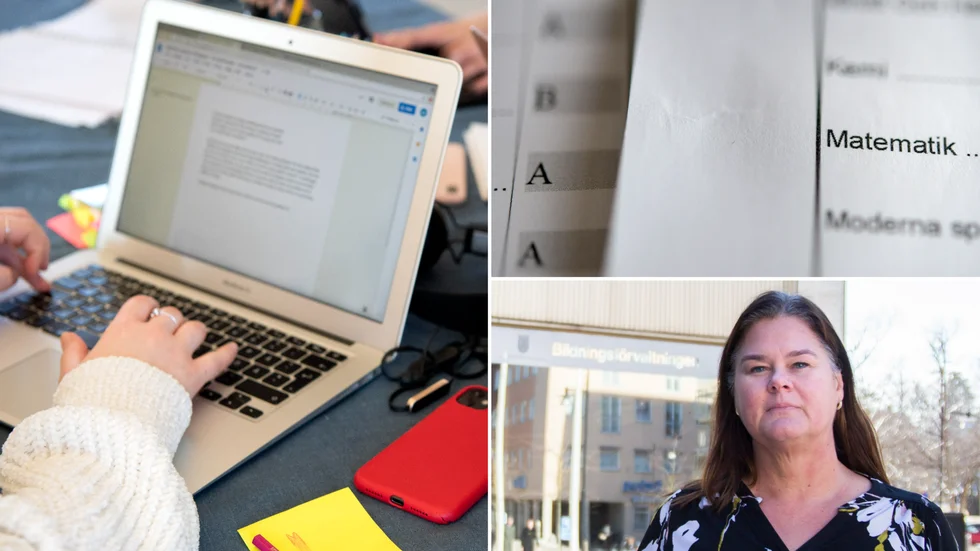 Årets gymnasiestudenter slog två historiska rekord, visar skolresultaten. En positiv utveckling syns även bland årskurs nio, berättar Margaretha Norling.