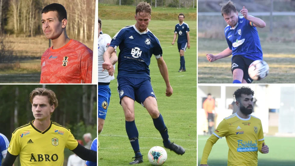 Abdullah Imad Takunah, Knut Gunnarsson, Erik Stejdahl, Tage Falk och Sayid Avdalyan är några av spelarna som tar plats i Veckans Elva.