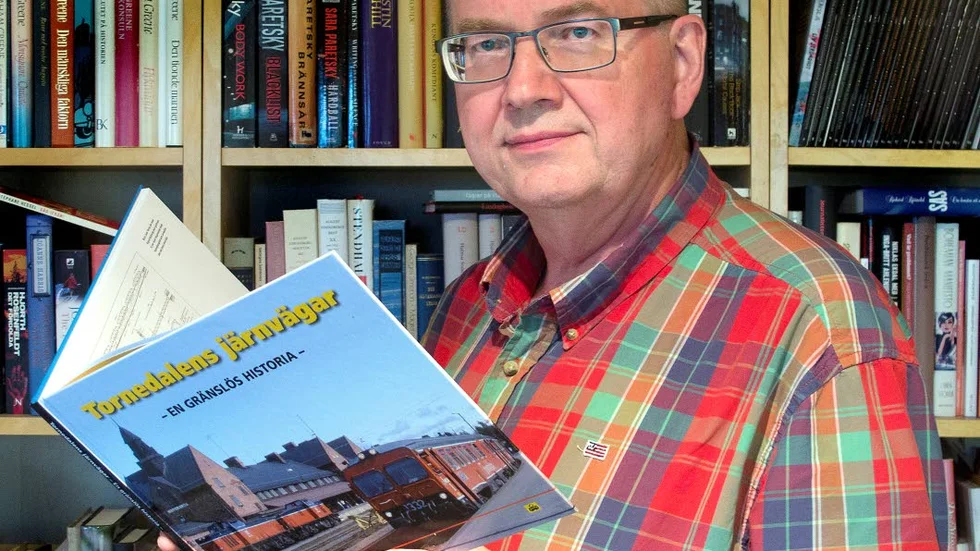 Legendariskt tåg. Jan Bergsten har skrivit en bok om det legendariska tåget Nordpilen.