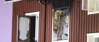En person till sjukhus efter lägenhetsbrand i Umeå