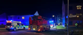 Larm om balkongbrand fick räddningstjänsten att rycka ut