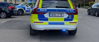 En gripen efter polisjakt – man färdades i stulen bil