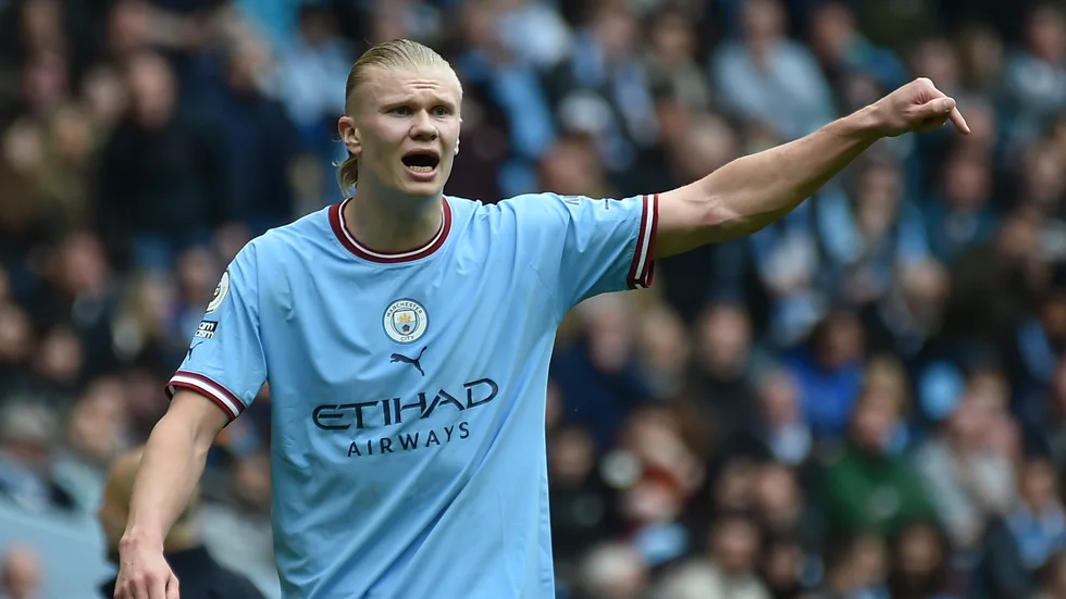 Manchester City's Erling Braut Haaland. Arkivbild.