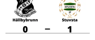 Hällbybrunn föll hemma mot Stuvsta