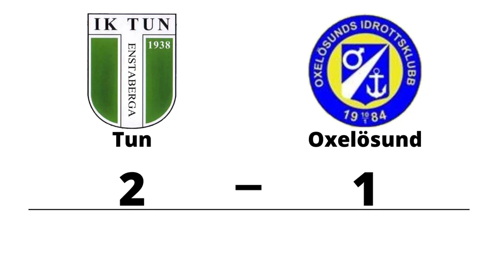 IK Tun vann mot Oxelösunds IK