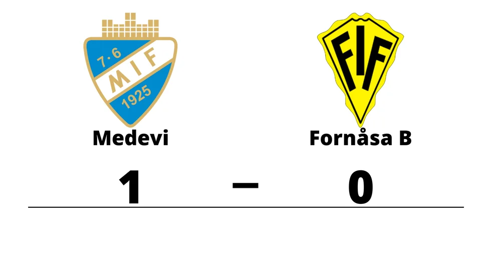 Medevi IF vann mot Fornåsa IF B