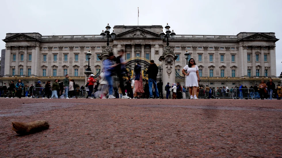 Buckingham Palace. Arkivbild.