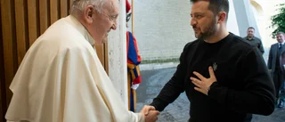 Möte mellan påven och Zelenskyj i Vatikanen