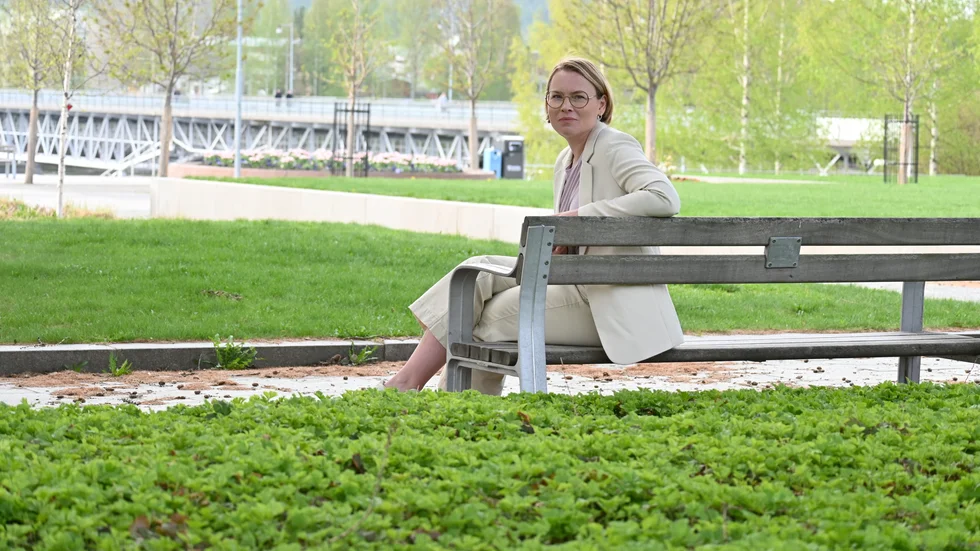 Evelina Fahlesson (S), kommunalråd, har ett stort intresse för miljö och hållbarhet.