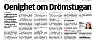 Jätteprojektet blev bara en dröm