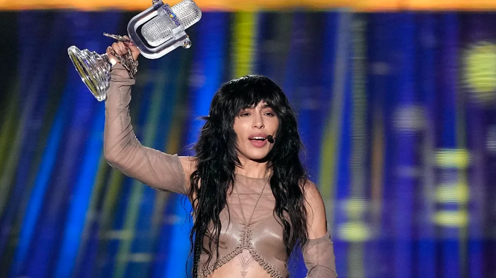 Loreen efter segern i Eurovision den 13 maj.