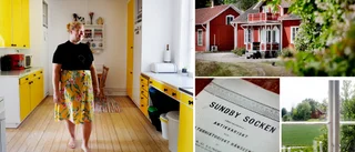 Julia och Eriks fynd under plastmattan – bor i gammal lärarbostad