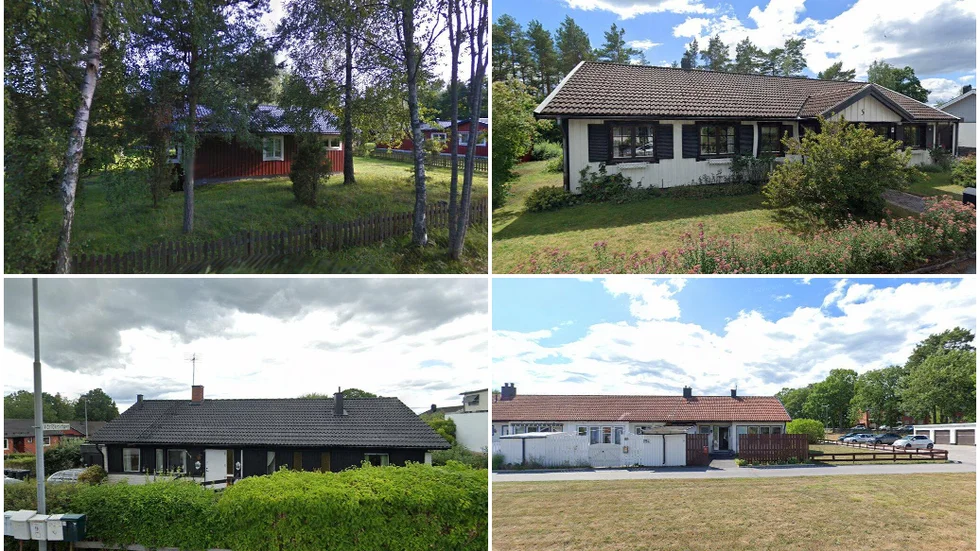 Lindödjupsvägen 32, Hambosvängen 5, Blåsippevägen 10 och Ejdergatan 19S.