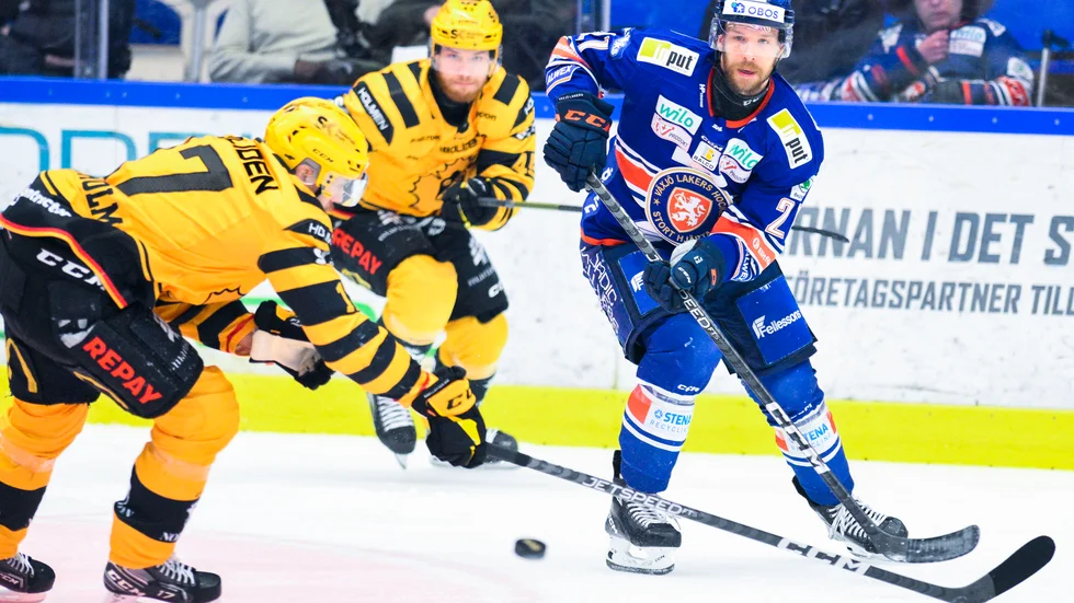SM-finallagen Skellefteå och Växjö spelar båda i CHL nästa säsong. Det tredje svenska laget är Färjestad. Arkivbild.