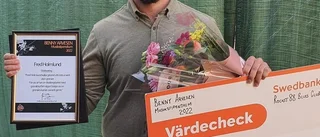 Lokal musiker och gammal elev fick stipendium