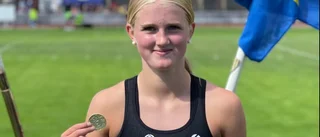 Guld i mångkamps-SM för Eskilstunatjej