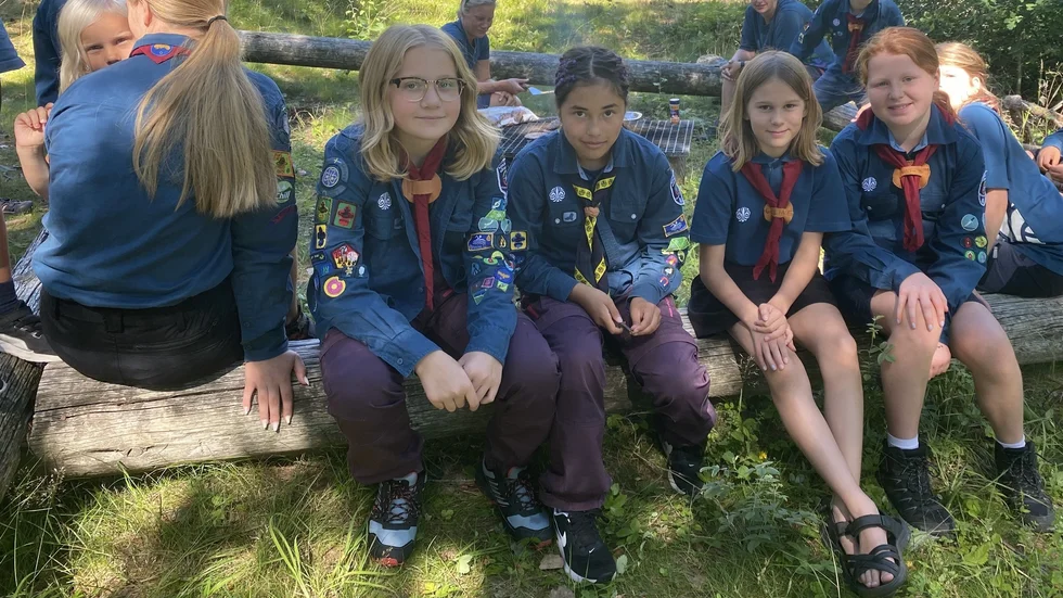Maja Larsson, Meja Stenqvist, Celine Rydgren och Alicia Bärli åker alla på Jamboree22 och blir borta en vecka.