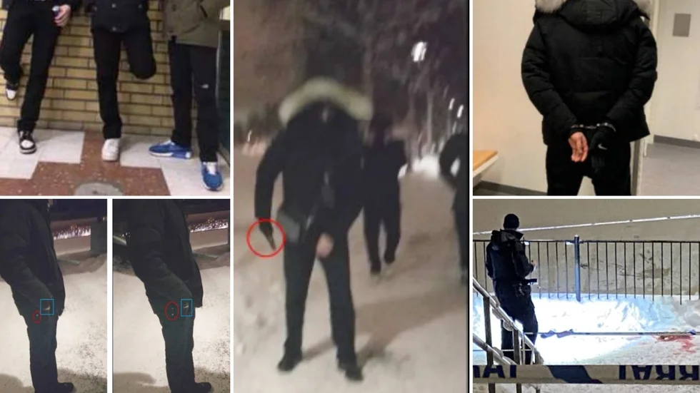 Nu döms de fyra unga männen även i hovrätten för våldsdramat i vintras vid älven i centrala Skellefteå. Bilderna togs inför och efter händelserna den 9 december. 
