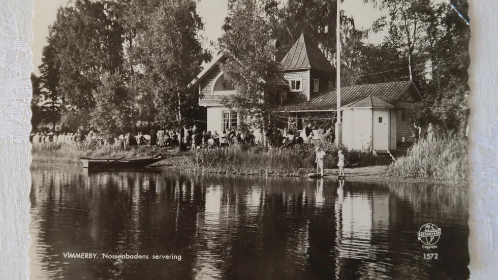 Känner du igen Nossen-badet? Det var bara att kasta sig i vattnet om andan föll på. Men fanns det glass på plats?