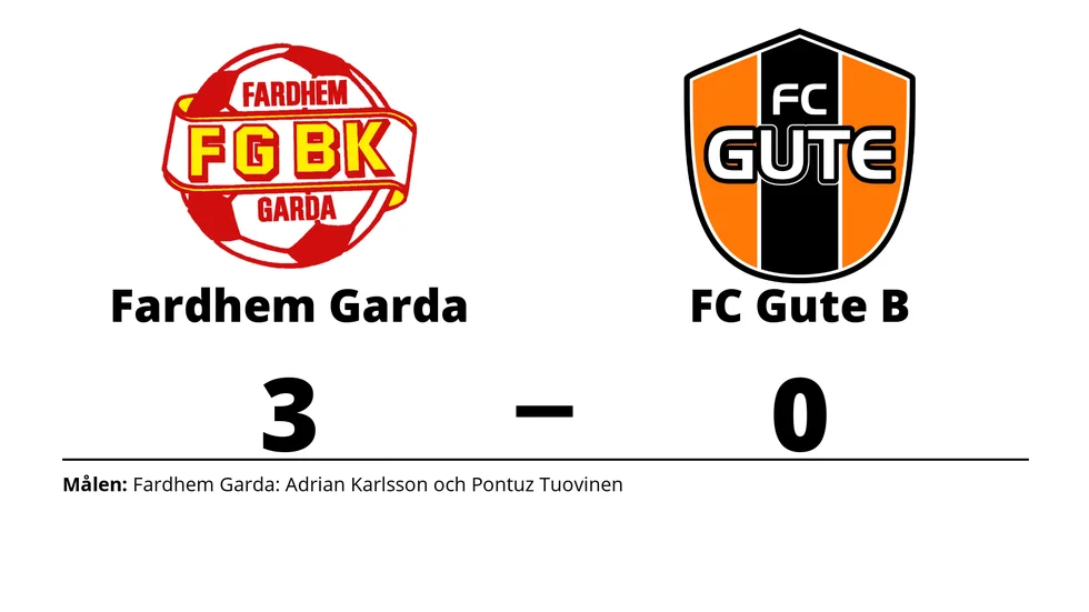 Fardhem Garda BK vann mot FC Gute B