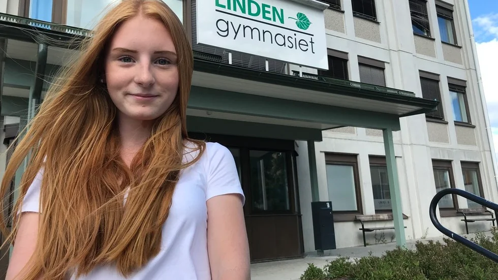 Lucie Karlkvist ser fram emot gymnasiet, även om hon tror att det kräver en större arbetsinsats av henne som elev. "Hittar man bara en bra studieteknik så löser det sig", säger hon.