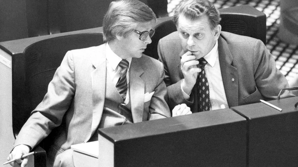 Statsministrarna som var oense om energin men blev bundsförvanter och goda vänner. Ola Ullsten (1931-2018) och Thorbjörn Fälldin (1926-2016).