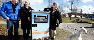 Smarta papperskorgar sparar jobb