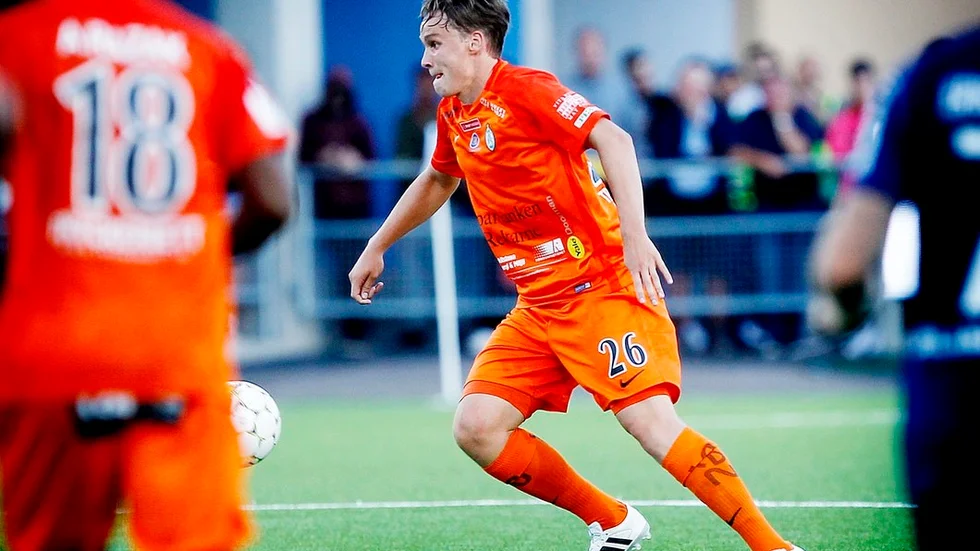 Robert Åstedt var en av AFC:s målskyttar under lördagens träningsmatch mot Arameiska Syrianska.