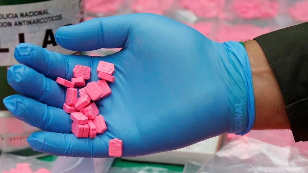 Mannen hade bland annat partydrogen MDMA hemma hos sig. Bilden är tagen i ett annat sammanhang.